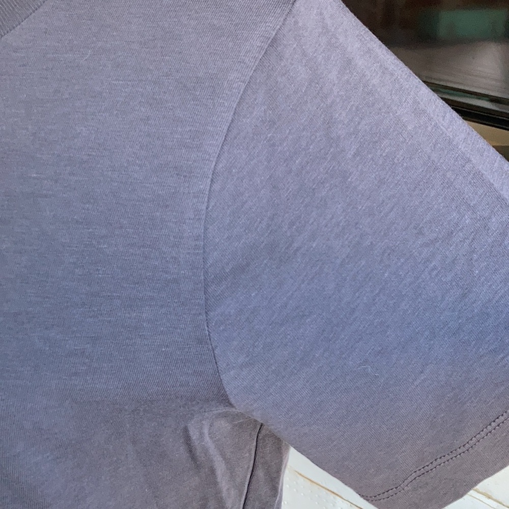 Madewell Crew Neck Basic Essential Dark Gray Supi… - image 6